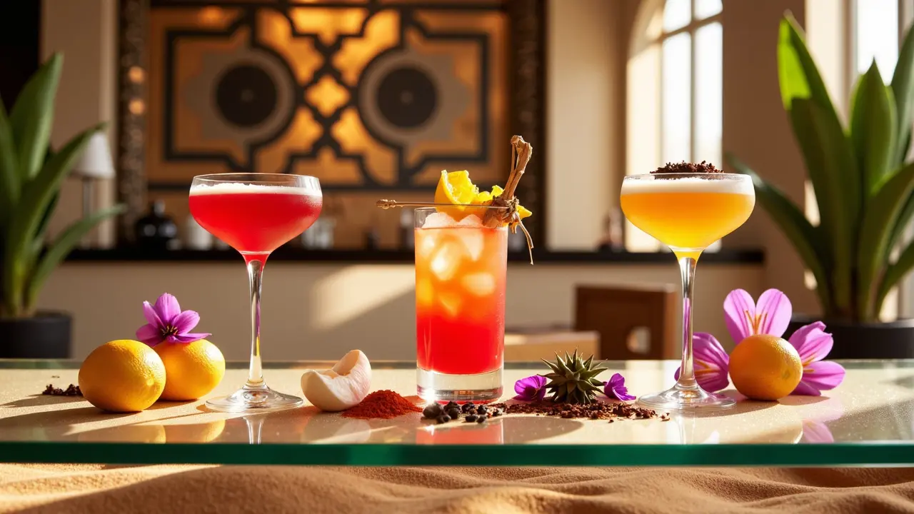 Signature Cocktails and Local Favorites
