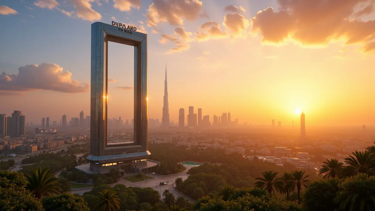 Dubai Frame: Unveiling Dubai's Iconic Architectural Marvel in the Heart of the City