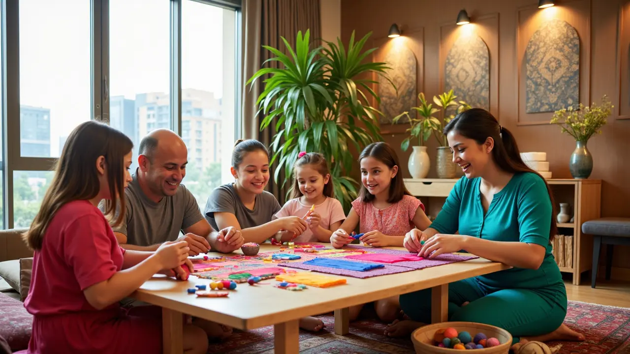Creative Family-Friendly Activities at Home in Dubai