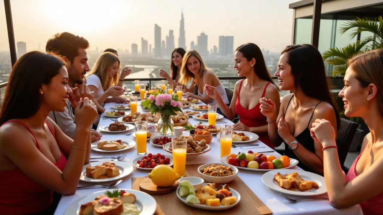 Top Restaurants with the Best Brunch Menus in Dubai