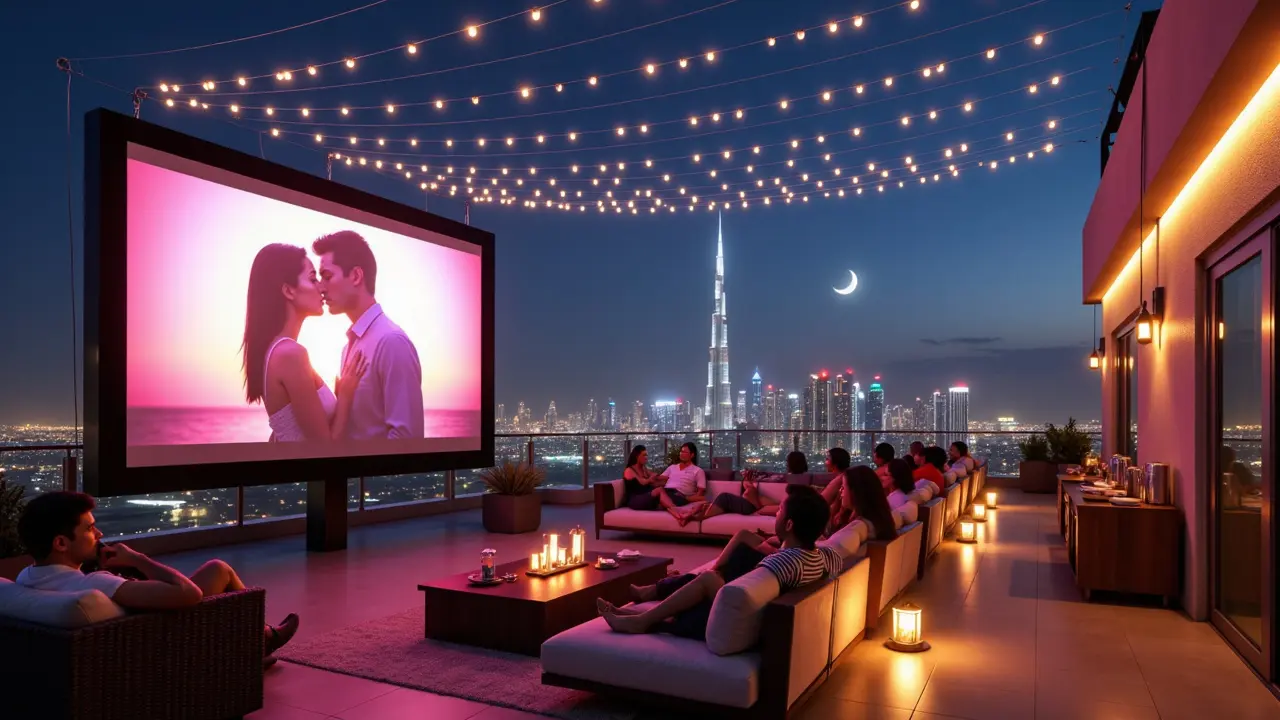 Dazzling Rooftop and Open-Air Cinemas