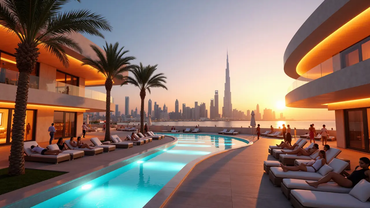 Dubai Beach Clubs with Spectacular Architecture