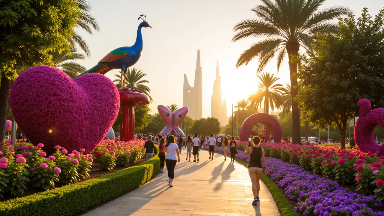 Dubai Miracle Garden: Explore Dubai's Famous Floral Attraction