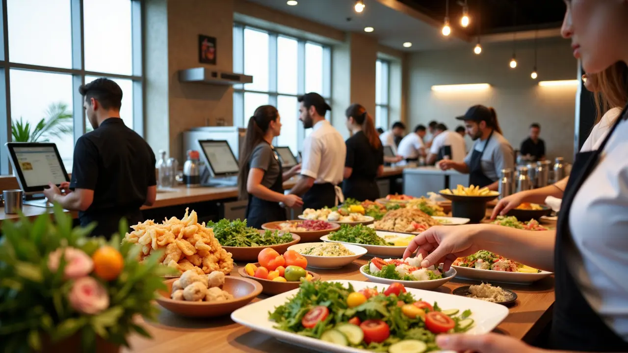 Global Bites: International Eats on the Go