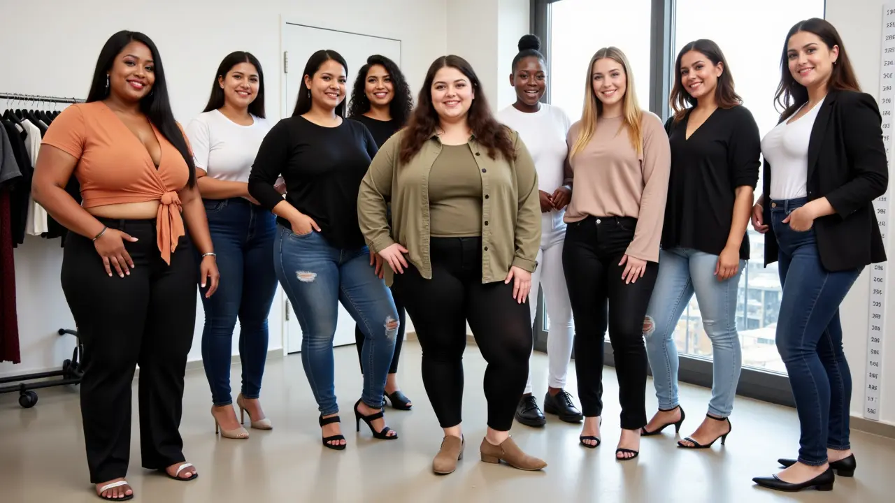 Minimum Weight for Plus-Size Model: What Counts in the Modeling World
