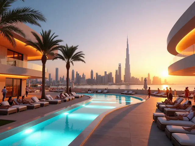 Dubai Beach Clubs with Spectacular Architecture