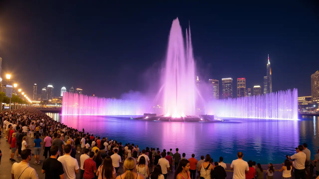 Dubai Fountain Experience: Spectacle and Wonder at Dubai's Icon