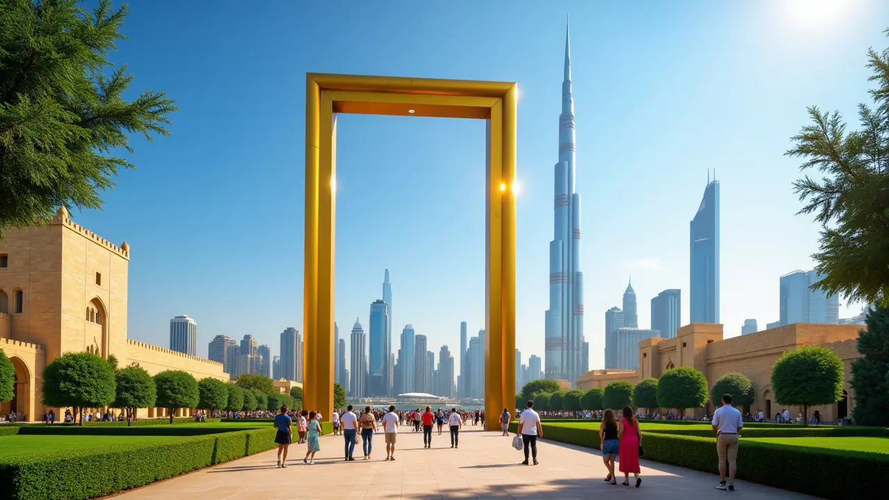 Dubai Frame: Iconic Landmark for Architecture Lovers in Dubai