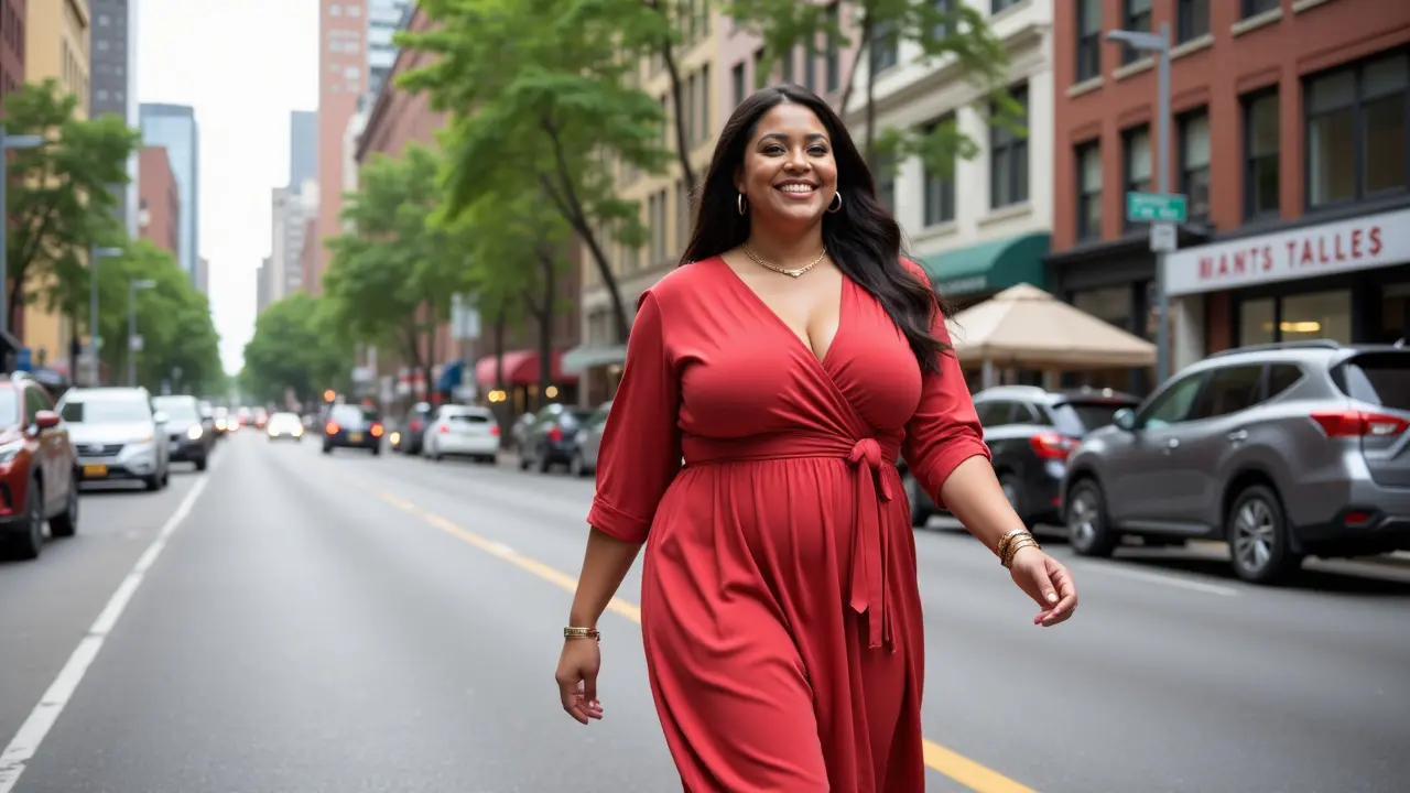 Flattering Plus-Size Outfits: How to Style a Big Belly with Confidence