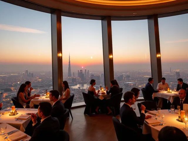 Burj Khalifa’s At.mosphere Restaurant: Dining at the Top of Dubai
