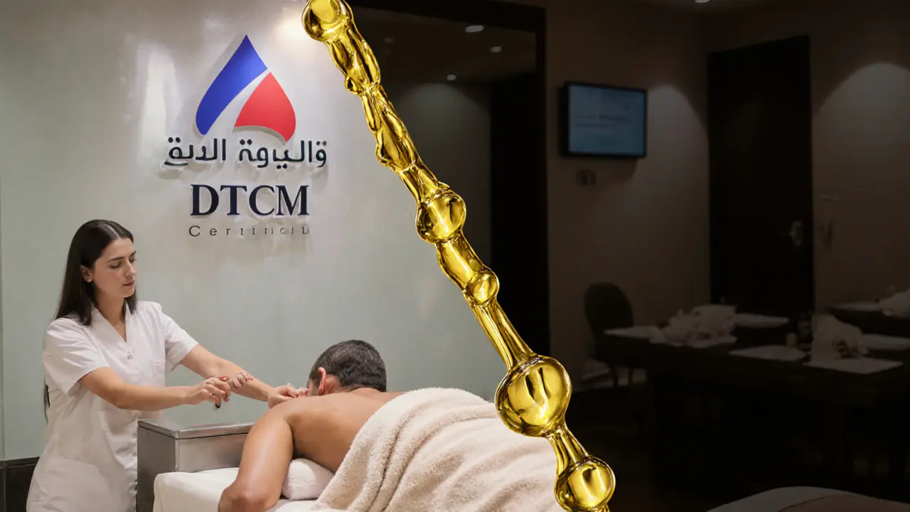 Contrast between a licensed Dubai spa and unregulated settings, symbolizing safety and professionalism.