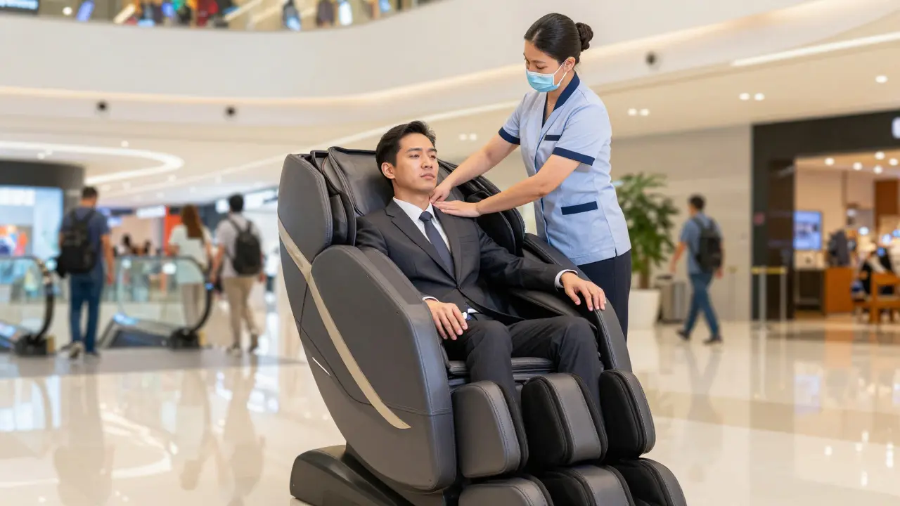 How Much Does a 30-Minute Chair Massage Cost in Dubai?